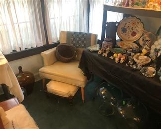 2 Mid-century modern chairs