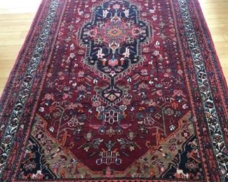 living room Persian  wool rug