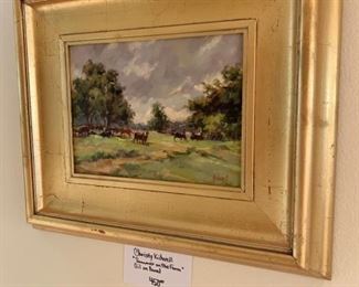 Christy Kidwell "Summer on the Farm" - oil on panel