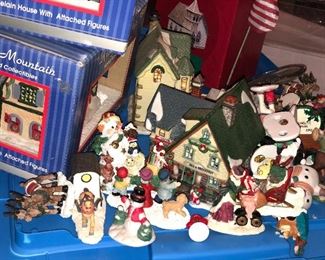 Christmas village items