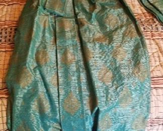 Vintage silk dress made in Thailand
