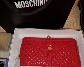 New (So much here is!) Moschino wallet