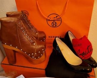 Jeffrey Campbell and Loubuiton