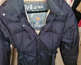 OMG...Machu Picchu Life Coaching Down puffer with belt-SUPER EXPENSIVE and hard to find line of gear!