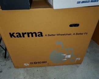 Super high end wheel chair never used