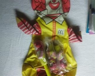 Ronald McDonald inflatable and collectable pens