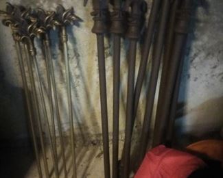 Quality curtain rods and drapes