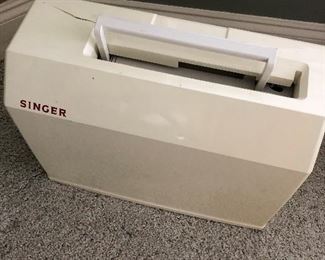 Singer sewing machine.