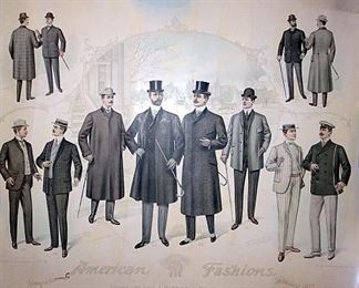Tegtmeier Tailors & Clothier, Millstadt Illinois Fashion Prints