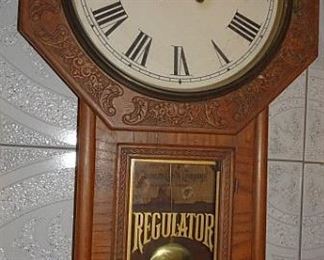 Seth Thomas Regulator Wall Clock