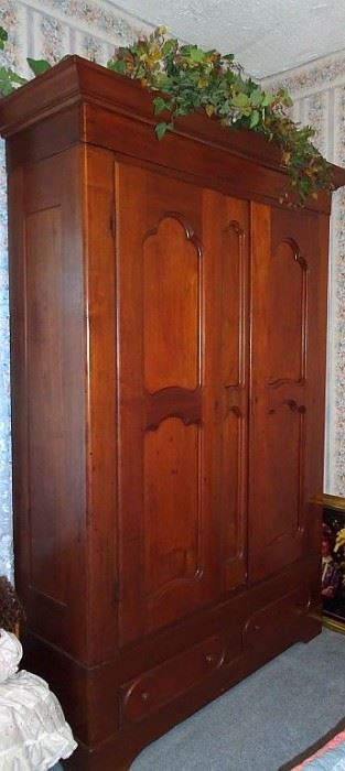 Walnut Knockdown Wardrobe