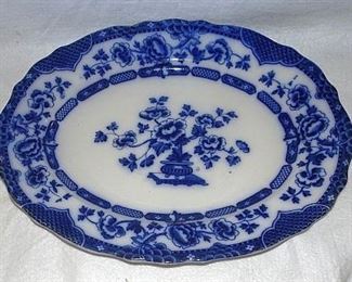 Flow Blue Platter