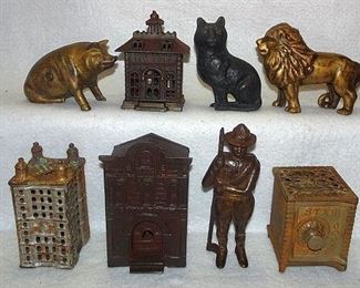 Cast Iron Banks