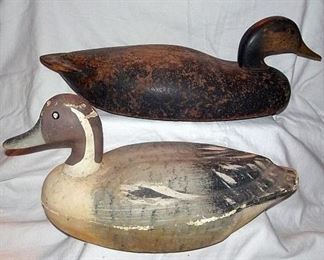 Collection Of Wooden Duck Decoys