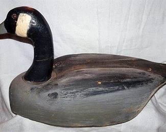 Collection Of Wooden Duck Decoys, Goose
