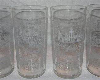 1904 St. Louis Worlds Fair Iced Tea Glasses