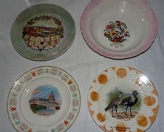 Advertising & Calendar Plates, Local Towns