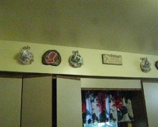 Cups and saucers - wall decor