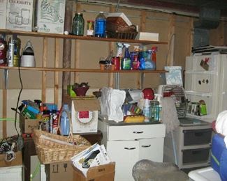 Refrigerator, sewing machines, cleaning