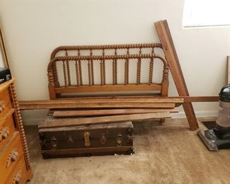 Antique Jenny Lind Bed Full size Complete