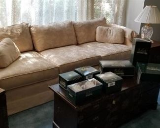 sofa and end tables
