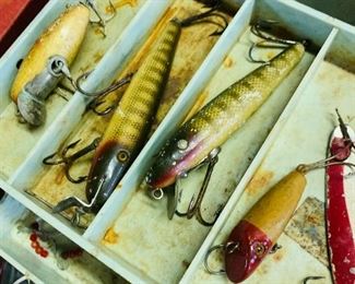 Vintage fishing lures