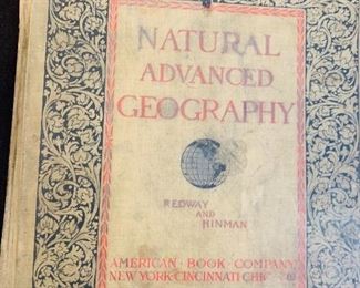 Natural Michigan Geography vintage book