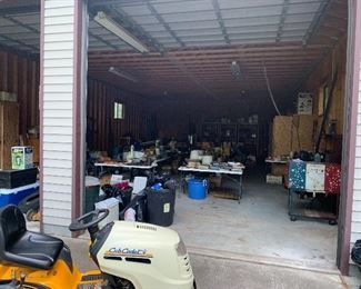Pole barn view!