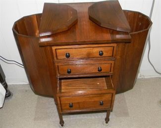 Antique Martha Washington Sewing Cabinet