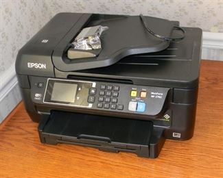 Epson WF 2760 Printer with Original Box & extra Print Cartridges
