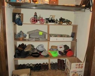 Hats, caps, boots