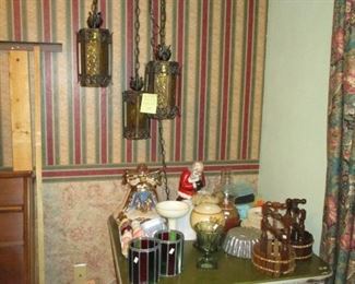 Hanging light, decor