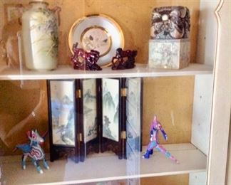 Nippon Vase and a few Oriental pieces