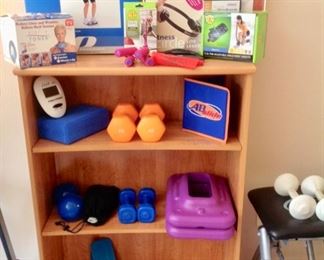 Hand Weights, Ankle & Wrist weights, and other miscellaneous work-out equipment