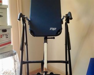 Hang Ups Inversion Table.  We have the operating manual