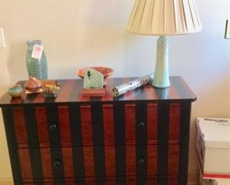 Bassett Painted 3-Drawer Cabinet in excellent condition