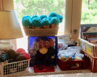 Knitting, Crocheting Supplies