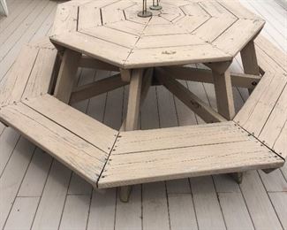 octagon picnic table