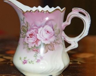 Handpainted Bone China Creamer, Lefton