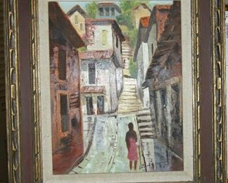 Original Oil on Canvas, Framed