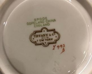 Spode Tiffany and co