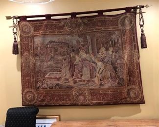 Antique tapestry 