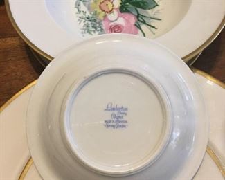 Lamberton Ivory China "Spring Garden" Made in America
