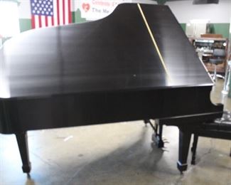 Steinway & Sons 1969 Model "B" 7' Black Satin Grand Piano #412052
