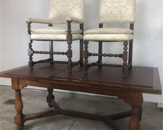 Dining set and chairs