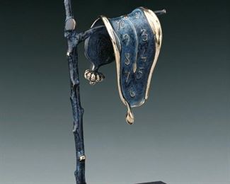 LOT 450 Salvador Dali Bronze Sculpture