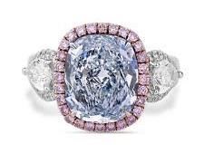 Lot 481 Fancy Blue Diamond  GIA
