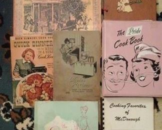 Vintage cookbooks 