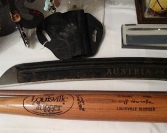 Louisville slugger Atlanta Braves broken bat, Austria blade