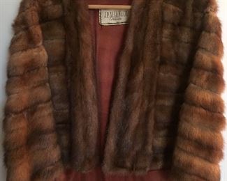 Vintage Fur Shawl